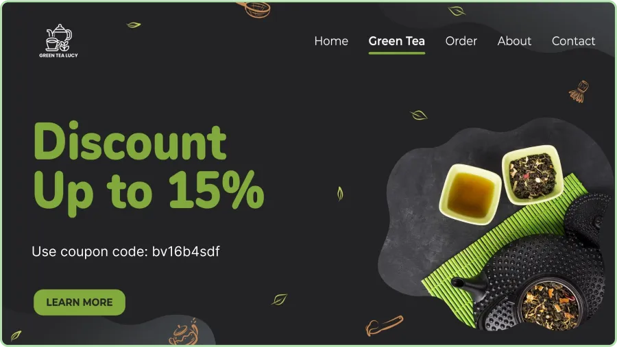 promotions and special offers in restaurant website