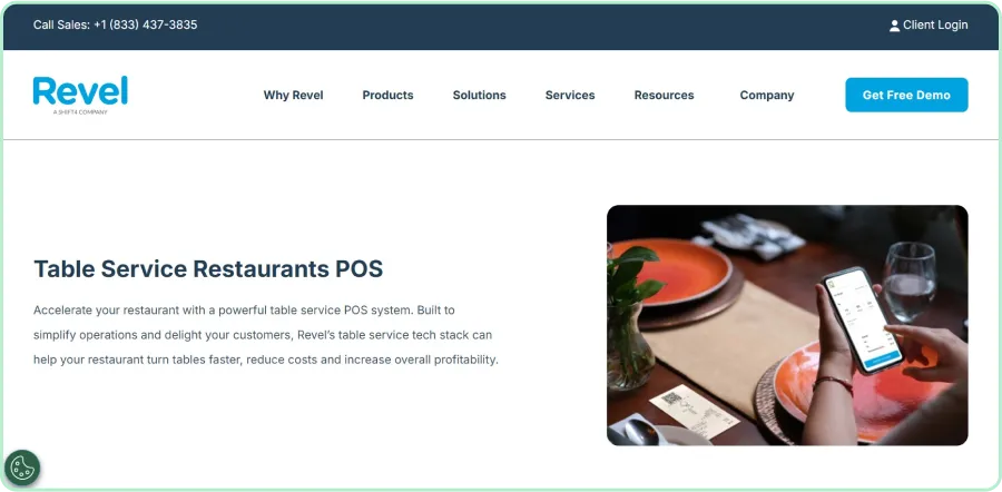 Revel Table Management System