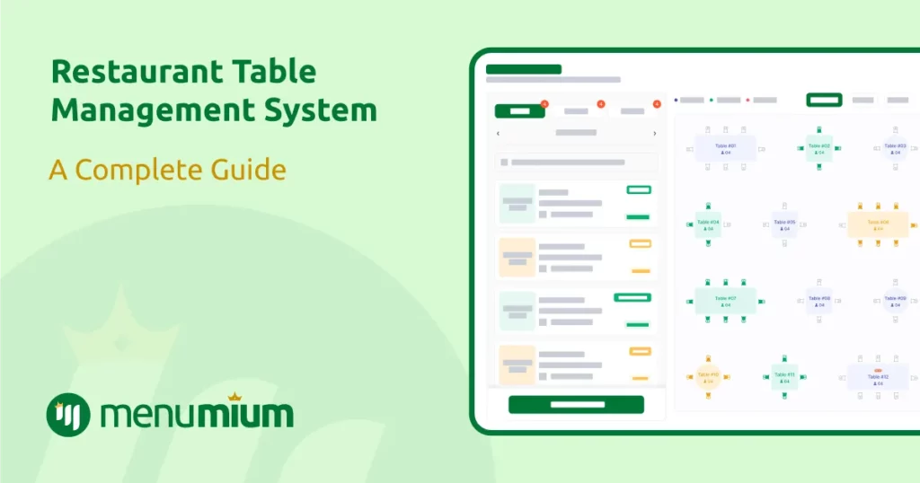 Restaurant Table Management System Guide