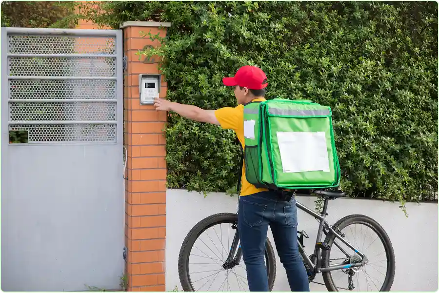 What is a third-party delivery service?
