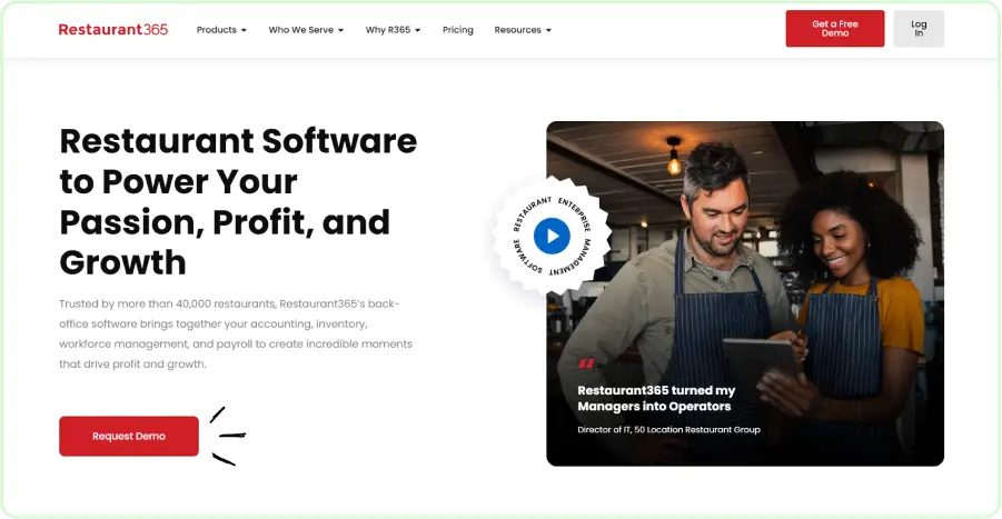 Restaurant365 Kitchen Management Software