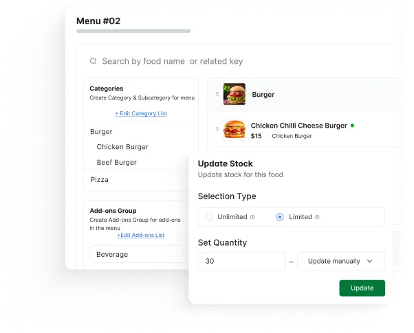 Multi Menu + Seasonal Menu - Personalize Your Menus Like Never Before