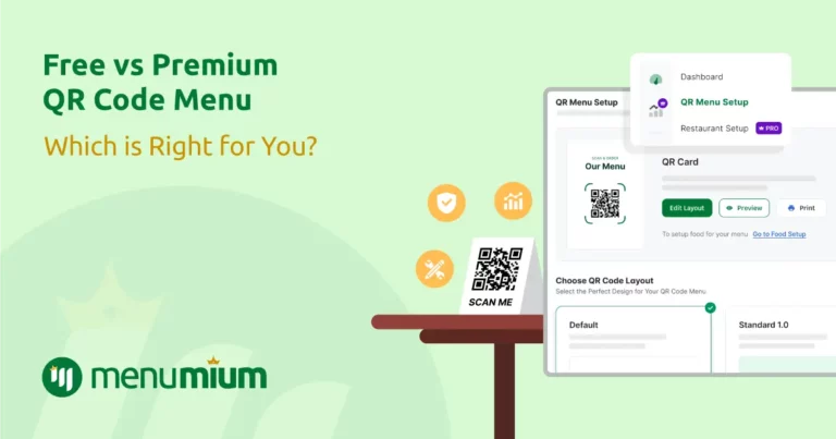 Free vs. Premium QR Code Menu: Which is Right for You?
