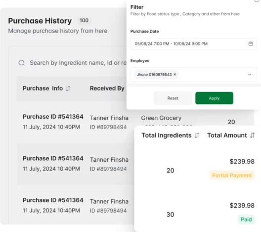 All Your Purchase Data One Place