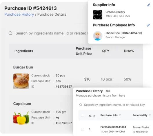 Oversight Purchase Inventory